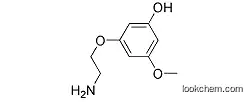 Molecular Structure of 1076198-81-6 (5- (2-Aminoethoxy)-3-methoxyphenol)